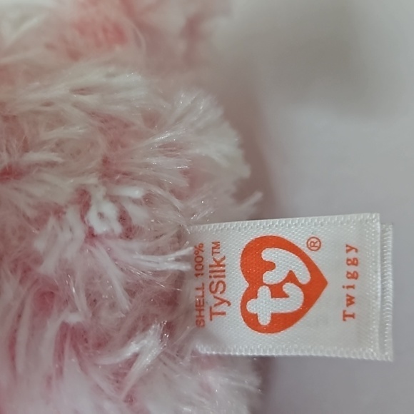 Ty Beanie Boo's  Twiggy Pink Owl Plush  Pre-owned - Picture 7 of 8